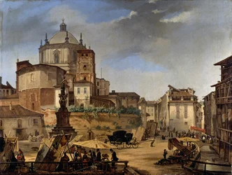 St Lawrence kirken i Milano