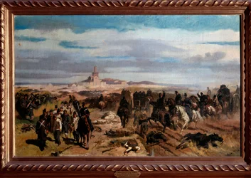Slaget ved Solferino og San Martino den 24. juni 1859 (olie på lærred