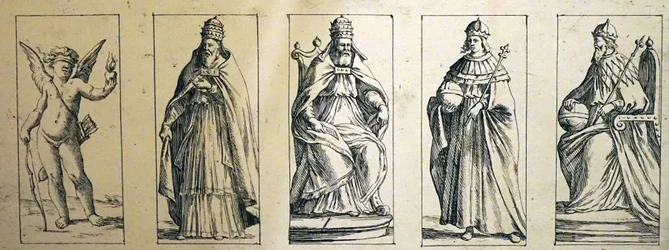 Tarotkort fra det 17. århundrede af Giuseppe Maria Mitelli