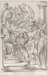Tavle 11: Sankt Vilhelm af Aquitaine, 1678.