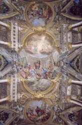St Pauls gerninger i Areopagus, Bologna, Italien (foto)