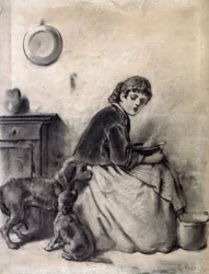 Kvinde med hunde