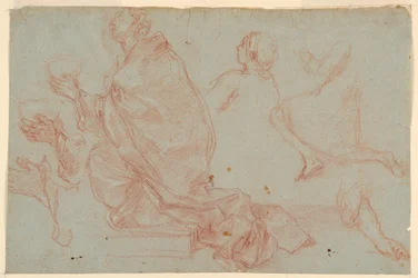 Knælende figurer