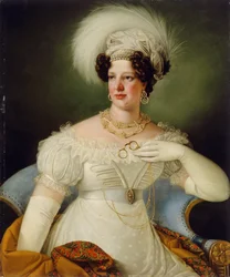 Portræt af grevinde Cecilia af Auersperg