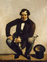 Selvportræt af Giuseppe Tominz (1790-1866)