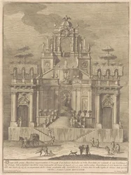 The Prima Macchina for the Chinea of 1778: A Countryside Belevedere with Hercules and Antaeus
