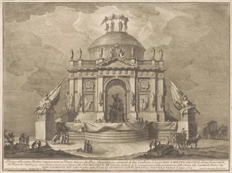 Prima Macchina for Kina fra 1773: Fredens tempel