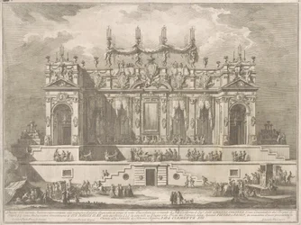 Seconda Macchina for Kina fra 1764: Et storslået galleri oplyst om natten