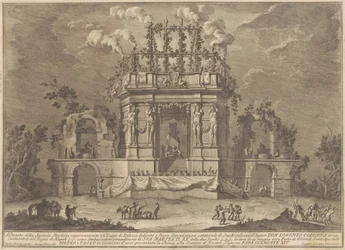 Seconda Macchina for Chinea af 1771: Et lystpalads dedikeret til Bacchus