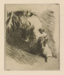 Portræt af Edgar Degas