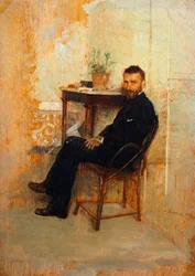 Fra toppen af bussen, af Giuseppe de Nittis (1846-1884)