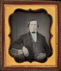 Portræt af en mand, ca. 1850 (foto)