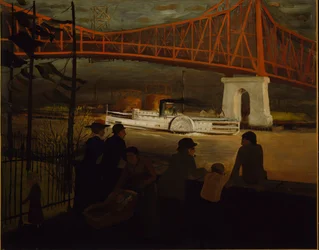Queensboro Bridge, East River, ca. 1910.