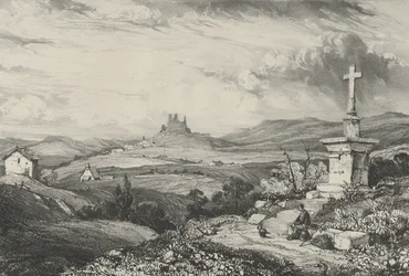Larderole Castle, 1832.