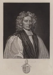 Simon Patrick, biskop af Ely (gravering)