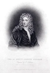 Rt Hon Joseph Addison (gravering)