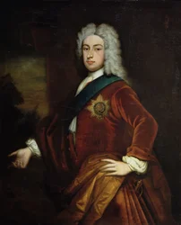 Portræt af Lord Burlington (olie på lærred)