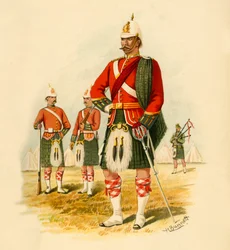 Den 5. kongelige skotte af Canada, 1890.