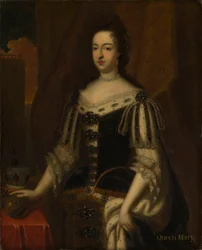 Mary II (1662-1694), slutningen af det 17. århundrede (olie på lærred)