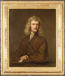 Portræt af Sir Isaac Newton