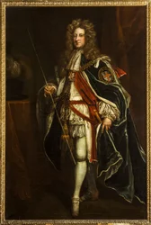 Portræt af William Cavendish, 4. jarl og 1. hertug af Devonshire, ca. 1690-1710 (olie på lærred)