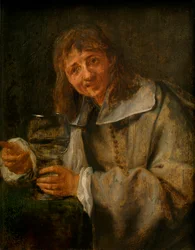 Smag (olie på panel)