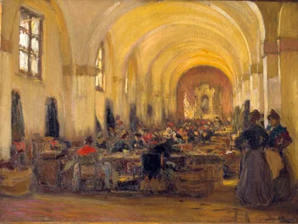 Tobaksfabrik i Sevilla (oliemaleri)