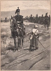 Hertugen af Braunschweig og hans husarer (de sorte braunschweigere), AD 1810