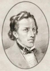 Frederic Francois Chopin, fra levende biografier om store komponister