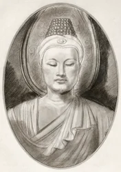 Gautama Buddha, alias Siddhartha Gautama, fra Living Biography of Religious Leaders