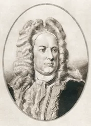 George Frideric eller Frederick Hande, fra levende biografier om store komponister.