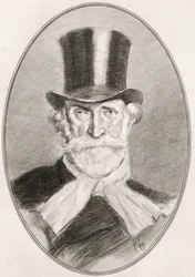 Giuseppe Fortunino Francesco Verdi, fra Living Biographies of Great Composers