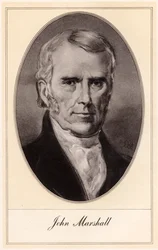 John Marshall, amerikansk statsmand og jurist, begyndelsen af det 20. århundrede.