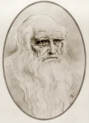 Leonardo di ser Piero da Vinci, fra Living Biographies of Great Painters