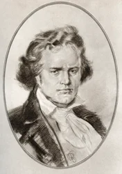 Ludwig van Beethoven, fra levende biografier om store komponister