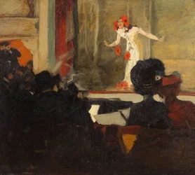 Musik-Sal Scene, ca. 1900