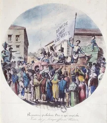 Charlatanen (farve litho)