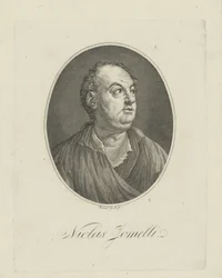 Portræt af komponisten Niccolò Jommelli 1714-1774.