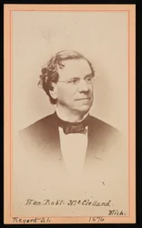 Portræt af Robert McClelland 1807-1880, 1876.