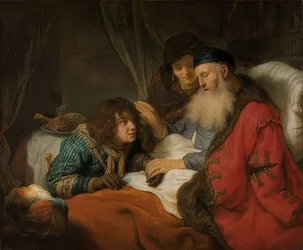 Isak velsigner Jakob. Omkring 1638