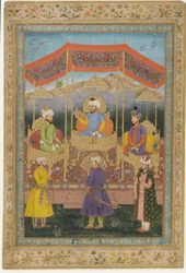 Forfædres gruppe af Mughal-herskere