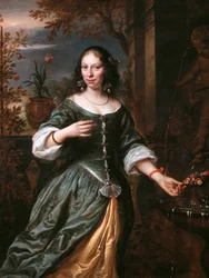 Portræt af Susanna van Baerle (1622-1674)