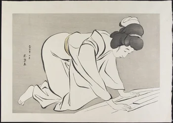 Kvinde folde kimono, oktober 1920