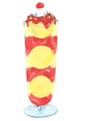 Parfait, 2013 (olie på papir)
