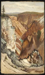 Udsigt over Yosemite Valley, 1886