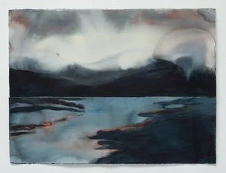 Fjord 2, 2025 (akvarel)
