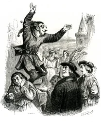 Narren, der sælger visdom: La Fontaines fabel