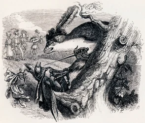 Dragen og nattergalen (Le milan et le rossignol) - Fabler af La Fontaine
