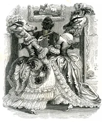 De to geder: La Fontaines fabel