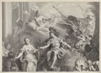 Allegori om Ludvig XIVs magt
